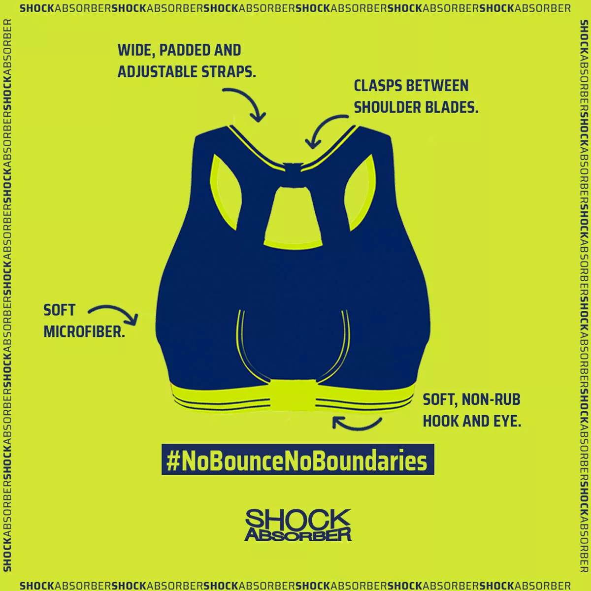 Sujetador Deportivo Shock Absorber Run 21 Sujetador Deportivo Shock Absorber Run - Imagen 19