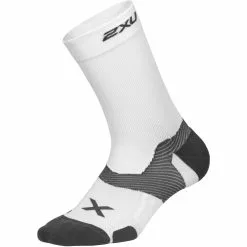 Calcetines 2XU Vectr Cushion Crew -Bicicletas comprar UA5053e WHT GRY 00
