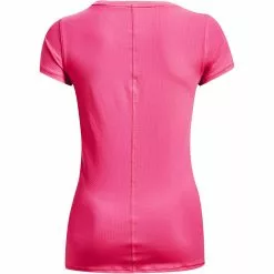 Camiseta De Manga Corta Under Armour HeatGear Armour Para Mujer -Bicicletas comprar Under Armour Women s HeatGear Armour Short Sleeve Gym Top Training Tops Pink 2 SS19 0