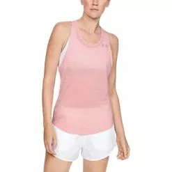 Camiseta Sin Mangas Under Armour Streaker White Out Para Mujer -Bicicletas comprar V5 1350977 632 FC Main