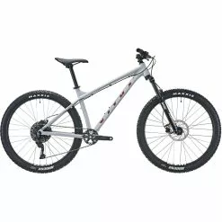 Bicicleta De Montaña Vitus Nucleus 27 VRS (2022, Gris Orix- Rojo)
