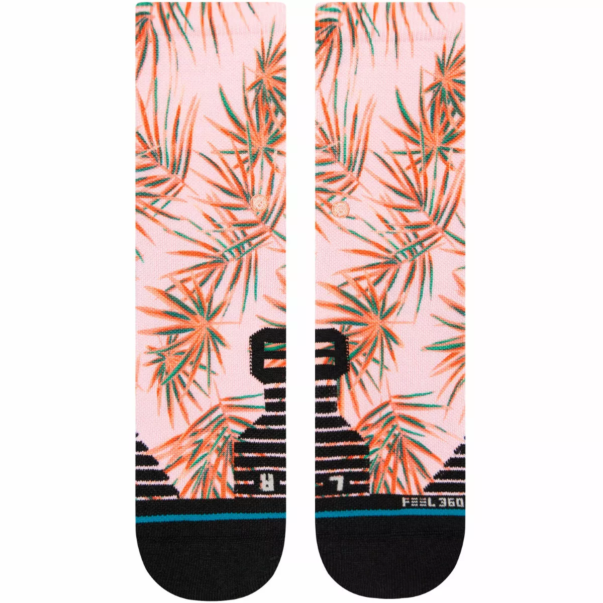 Stance Women's Tropix Crew Running Socks 4 Stance Women's Tropix Crew Running Socks - Imagen 2