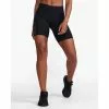Pantalones Cortos De Compresión 2XU Aero Vent Para Mujer (tiro Medio, 15 Cm) -Bicicletas comprar WA6684b BLK SRF 02