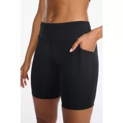Pantalones Cortos De Compresión 2XU Aero Vent Para Mujer (tiro Medio, 15 Cm) -Bicicletas comprar WA6684b BLK SRF 15