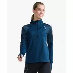 Camiseta 2XU Light Speed (con Media Cremallera)