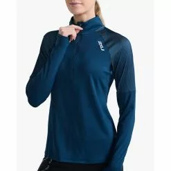 Camiseta 2XU Light Speed (con Media Cremallera) -Bicicletas comprar WR6674a MNL SRF 25