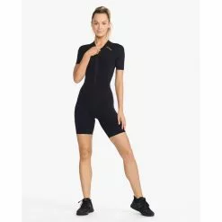 2XU Womens Compression Light Speed Sleeved Trisuit -Bicicletas comprar WT6634d BLK CRF 15