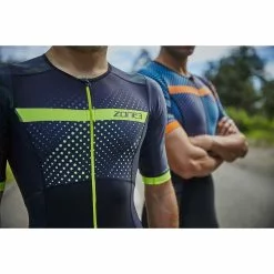 Traje De Triatlón De Manga Corta Zone3 Activate+ Revolution -Bicicletas comprar Zone3 Activate Revolution Short Sleeve Trisuit Tri Suits Black Green 2020 TS20MREV109 L 1