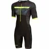 Traje De Triatlón De Manga Corta Zone3 Activate+ Revolution -Bicicletas comprar Zone3 Activate Revolution Short Sleeve Trisuit Tri Suits Black Green 2020 TS20MREV109 L