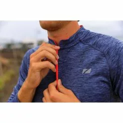 Camiseta De Manga Larga Zone3 Technical (cremallera Suave Al Tacto) -Bicicletas comprar Zone3 Run Nov2020 JamesMitchell 1410