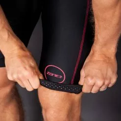 Zone3 Activate Short Sleeve Full Zip Trisuit -Bicicletas comprar Zone3 Triwear Activate Tech Trisuit Mens Black Red 4