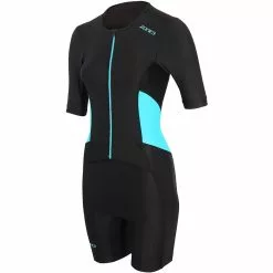 Zone3 Women's Activate Short Sleeve Full Zip Trisuit
