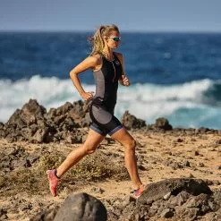 Culote Zone3 Aquaflo Plus Para Mujer -Bicicletas comprar Zone3 Women s Aquaflo Plus Shorts Tri Shorts Black Grey Neon Pink 2019 TW18WAQS114 M 2