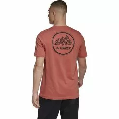 Camiseta Estampada Adidas Terrex Mountain -Bicicletas comprar adidas Terrex Mountain Graphic Tee T Shirts magic earth SS22 HE1647S 0