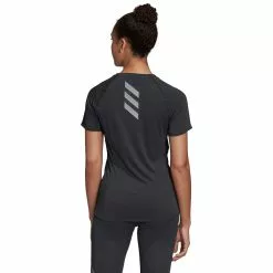 Camiseta Adidas ADI Runner Para Mujer -Bicicletas comprar adidas Women s ADI Runner Tee Short Sleeve Running Tops black SS22 FM7641XS 3