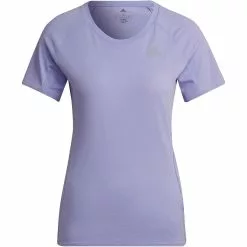 Camiseta Adidas ADI Runner Para Mujer -Bicicletas comprar adidas Women s ADI Runner Tee Short Sleeve Running Tops light purple SS22 HB9282XS