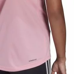Camiseta Adidas W SL Para Mujer -Bicicletas comprar adidas Women s W SL Tee Training Tops light pink black SS22 HE6751XS 4