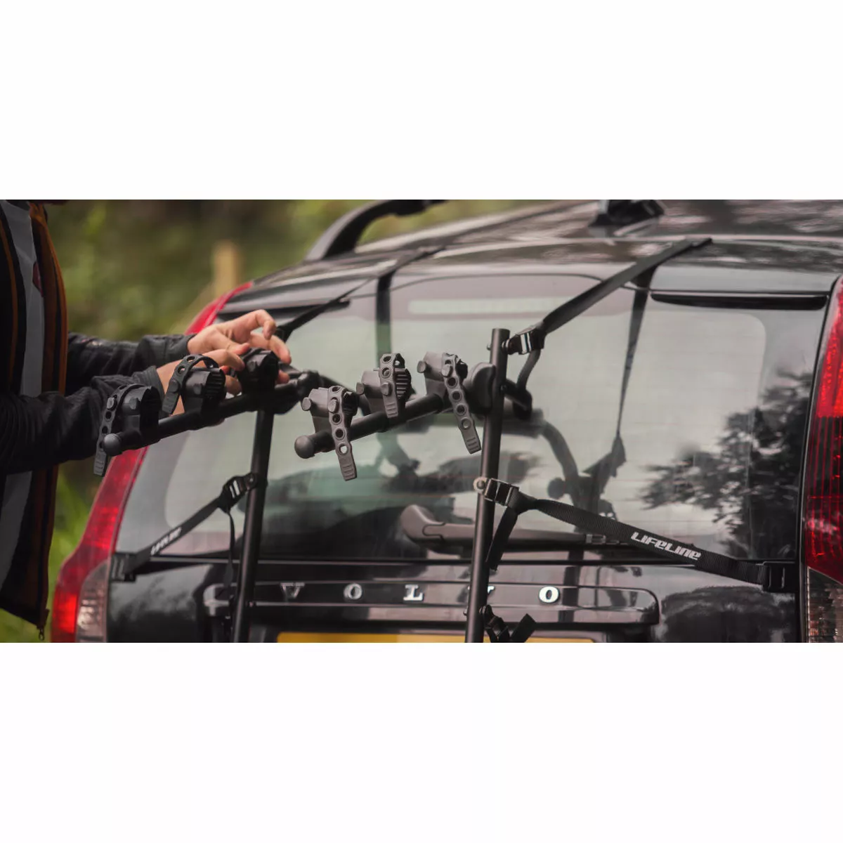 Portabicicletas Trasero Para Coche LifeLine (3 Bicicletas) 10 Portabicicletas Trasero Para Coche LifeLine (3 Bicicletas) - Imagen 8