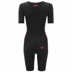 Traje De Triatlón De Manga Corta Dhb Hydron Para Mujer -Bicicletas comprar dhb Hydron Women s Short Sleeve Tri Suit Tri Suits Black Pink SS20 AL0370BLACK PINKUK 8 0