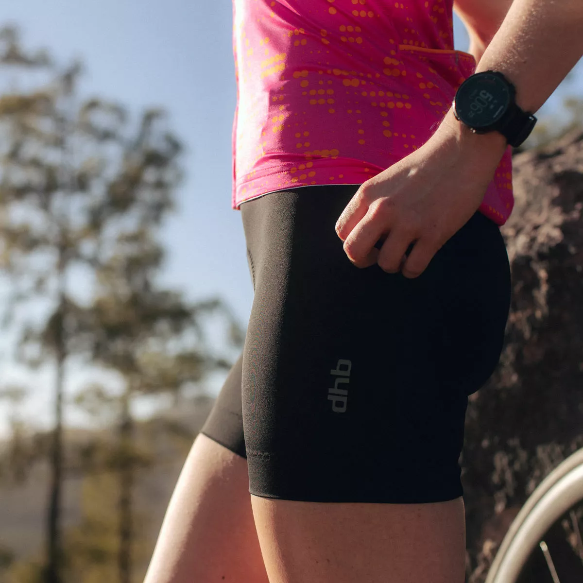 Culote Corto De Corte Alto Dhb MODA Para Mujer 9 Culote Corto De Corte Alto Dhb MODA Para Mujer - Imagen 7