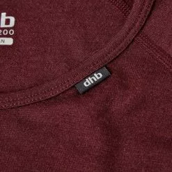 Camiseta Interior De Manga Larga Dhb Merino (M_200) -Bicicletas comprar dhb Merino Long Sleeve Base Layer Base Layers Dark Red AW21 NU0469DARK REDLARGE 5