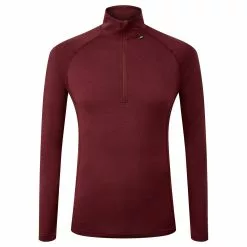 Camiseta Interior De Manga Larga Dhb Merino (M_200, Con Cremallera) 40 Camiseta Interior De Manga Larga Dhb Merino (M_200, Con Cremallera) -Bicicletas comprar dhb Merino Long Sleeve Zip Neck Base Layer M 200 Base Layers Dark Red AW21