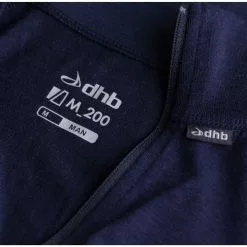 Camiseta Interior De Manga Larga Dhb Merino (M_200, Con Cremallera) 39 Camiseta Interior De Manga Larga Dhb Merino (M_200, Con Cremallera) -Bicicletas comprar dhb Merino Long Sleeve Zip Neck Base Layer M 200 Base Layers Navy AW21 NU0471NAVYXS 2