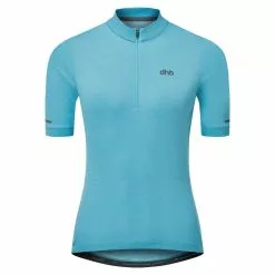 Maillot De Manga Corta Dhb 2.0 Para Mujer (con Cremallera 1/4) -Bicicletas comprar dhb Women s 1 4 Zip Short Sleeve Jersey 2 0 Jerseys Blue 2021 SK0362BLUEUK 10 1