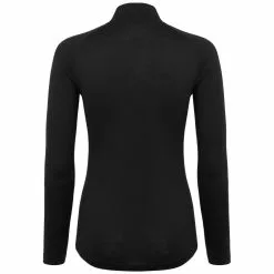 Camiseta Interior De Manga Larga Con Cremallera Para Mujer Dhb Merino (M_200) -Bicicletas comprar dhb Women s Merino LS Zip Neck Base Layer M 200 Base Layers Dark Grey NU0472GRY8 1 v2