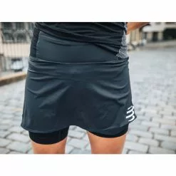 Compressport Performance Skirt -Bicicletas comprar performance running skirt black womerns202