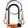 Candado Y Cable Kryptonite Evolution Mini 7 Y KryptoFlex (122 cm) 2 Candado Y Cable Kryptonite Evolution Mini 7 Y KryptoFlex (122 cm) -Bicicletas comprar prod171131 Black Orange NE 01