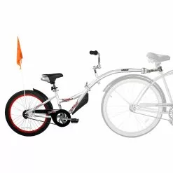 Remolque Infantil WeeRide Co Pilot Tagalong -Bicicletas comprar prod186081 Silver NE 01