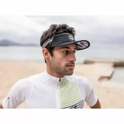 Visera Compressport Ultralight -Bicicletas comprar running visor black202
