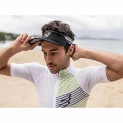 Visera Compressport Ultralight -Bicicletas comprar running visor black203