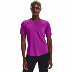 Camiseta De Running Manga Corta Under Armour Rush Para Mujer -Bicicletas comprar s7.V5 1368178 577 FC