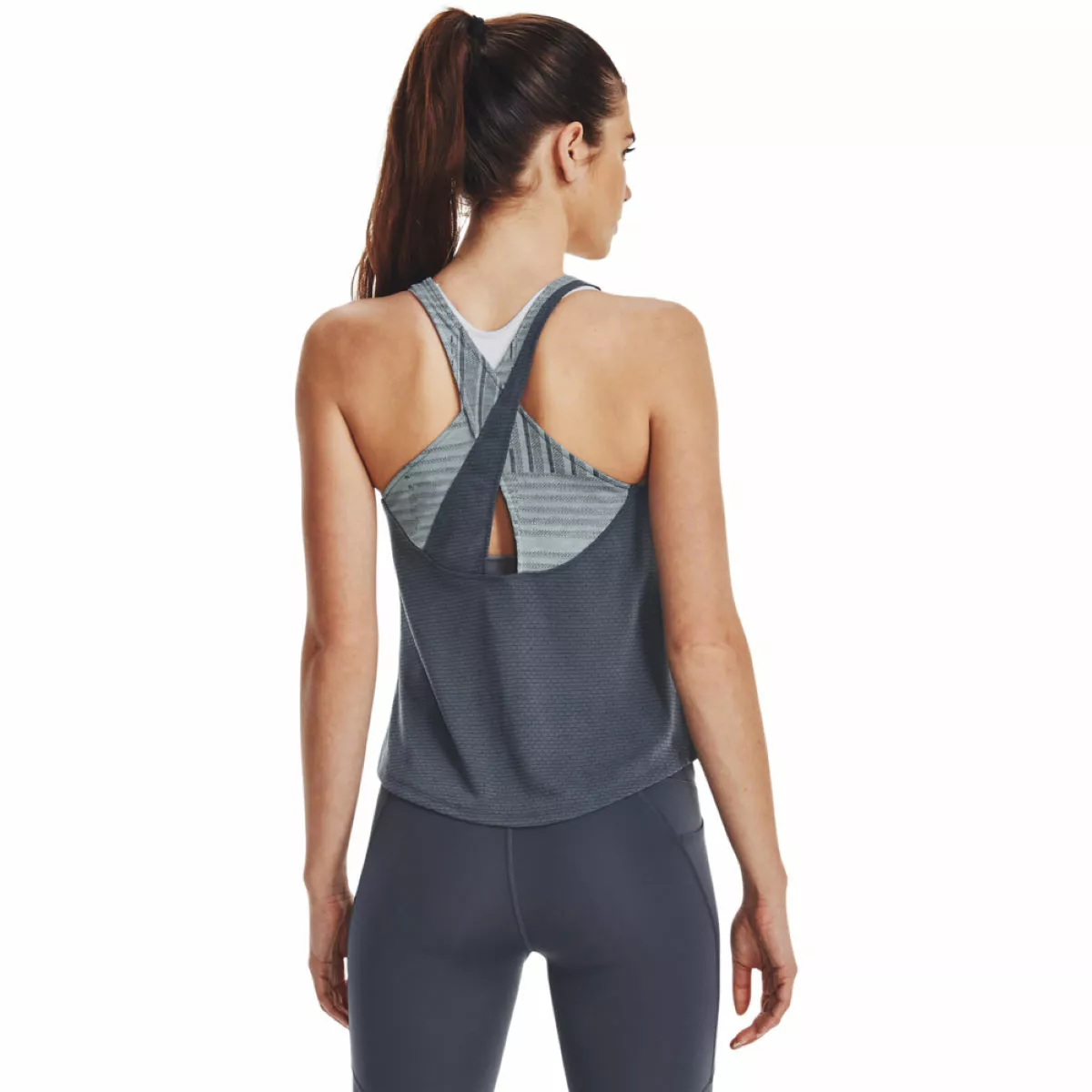 Under Armour Women's Streaker Deco Diamond Running Tank 6 Under Armour Women's Streaker Deco Diamond Running Tank - Imagen 4