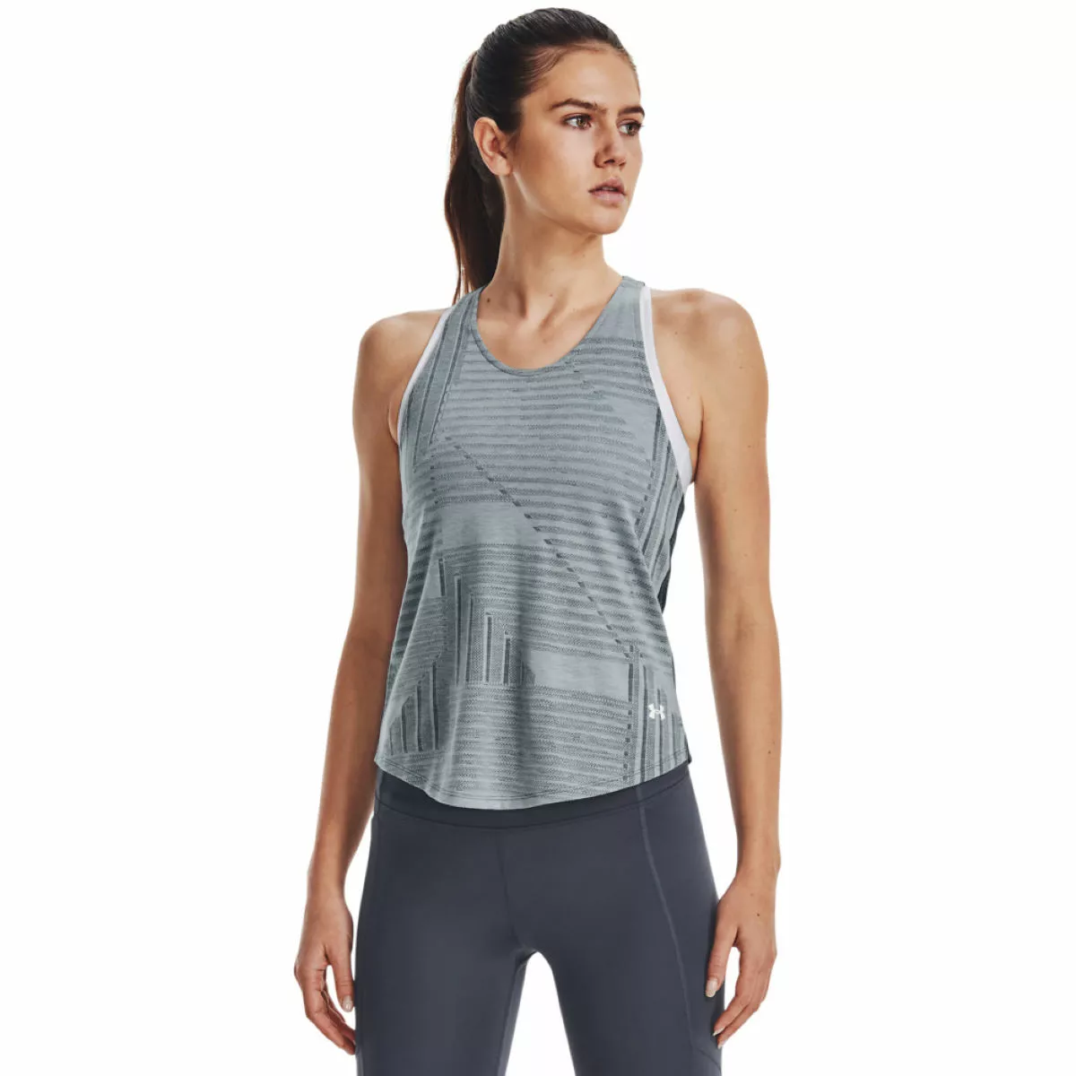 Under Armour Women's Streaker Deco Diamond Running Tank 5 Under Armour Women's Streaker Deco Diamond Running Tank - Imagen 3