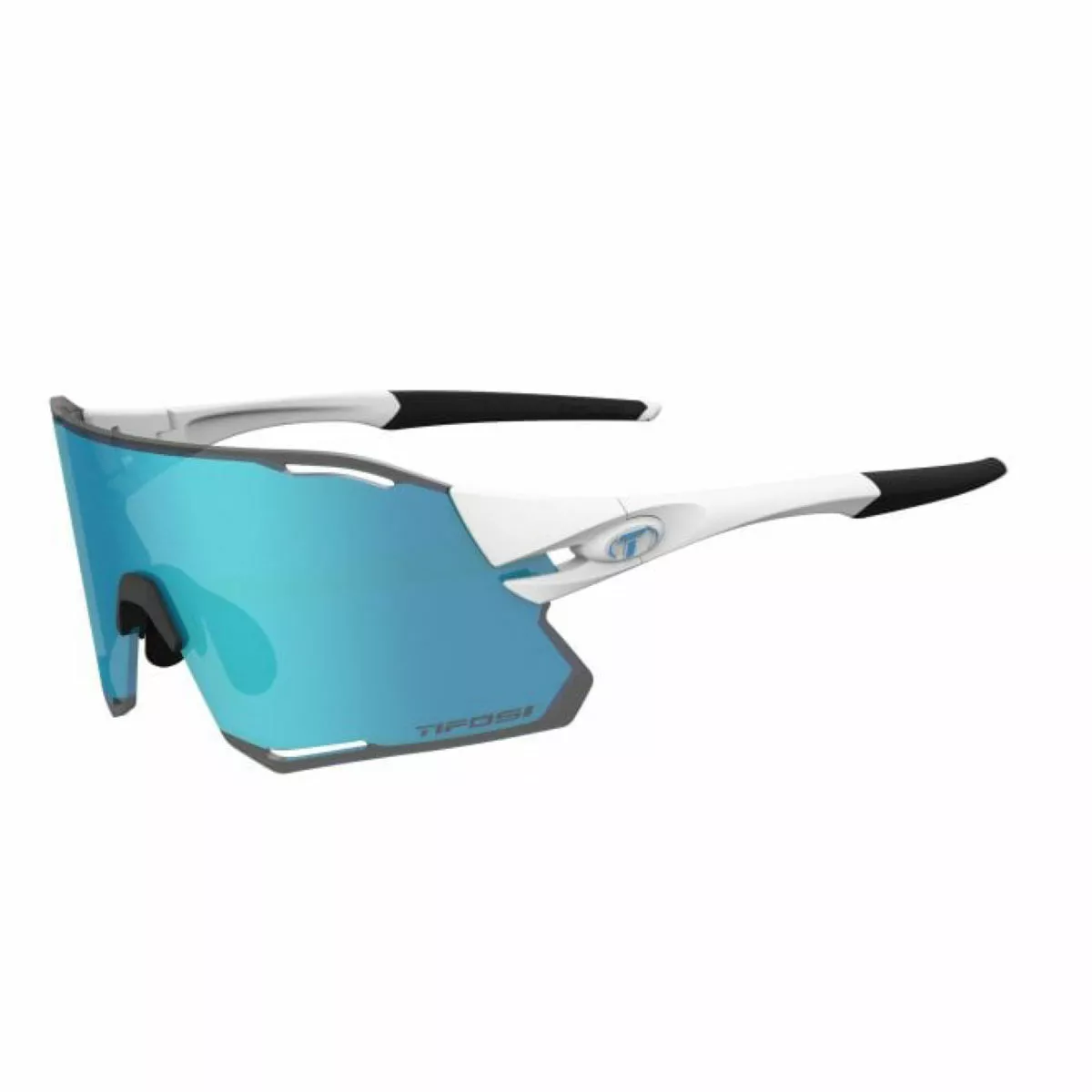 Tifosi Eyewear Rail Race Matte White Interchangeable Sunglasses L 3 Tifosi Eyewear Rail Race Matte White Interchangeable Sunglasses L