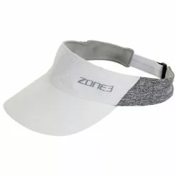 Visera Para Correr Zone3 Phantom -Bicicletas comprar zone3 headwear race visor white back web