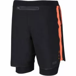 Pantalones Cortos De Compresión Zone3 RX3 Medical Grade (2 En 1) -Bicicletas comprar zone3 mens 2 in 1 compression shorts orange back p web